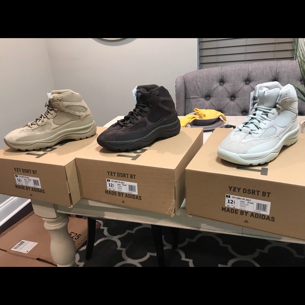 New release yeezy boots